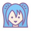 icons8 hatsune miku 128